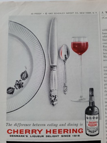 1962 schenley cherry heering - 1962,